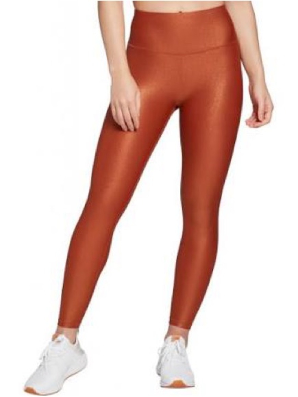 NWT Calia Small High Rise 7/8 Leggings, Energize Collection, Shiny Copper - Picture 4 of 5